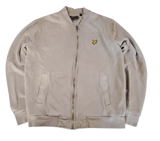 Lyle & Scott Zip Sweater Beige (M)